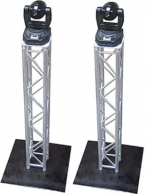(2) Global Truss 6.4ft Square Truss Totem Package | F34 Totem Pack