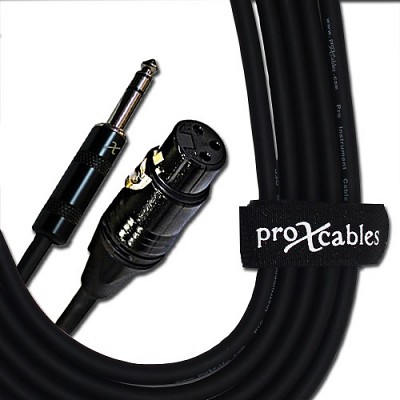 ProX XC-PXF10 | 10' 1/4" to XLR-F Cable