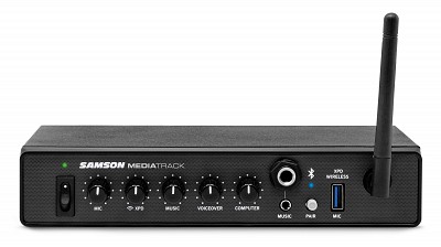 Samson Media Track SM4-U | Ins: 2 Mic, 2 Line - Bluetooth