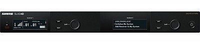 Shure SLXD4D-G58 Dual-Channel Digital Wireless Receiver
