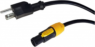 Square Cable PC-10 IP | 10ft IP65 PowerCon Cable