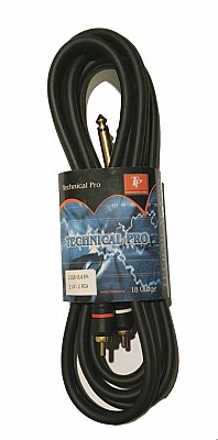 Technical Pro HiFi 6' double RCA to double 1/4in