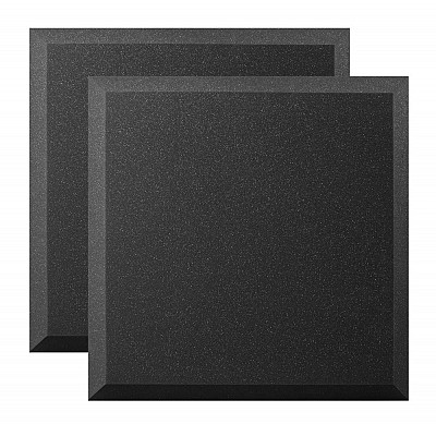Ultimate Support UA-WPB-24_12 | 12-Pack of 24x24in Sound Absorption Panels (Bevel)