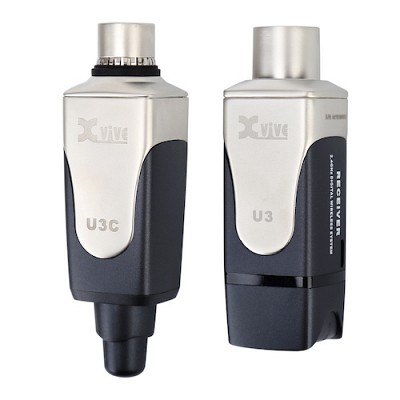 XVive U3C | Condenser Wireless XLR Package: 1x Transmitter, 1x Receiver