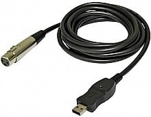 Bespeco BMUSB200 (XLR to USB Cable)