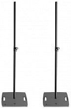 Gravity Stands LS431B Pair | (2) Square Base Speaker/Lighting Stands