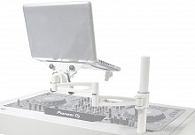 ProX XZF-LTARM PKG WH | Laptop Stand Sys for Control Tower DJ Booth