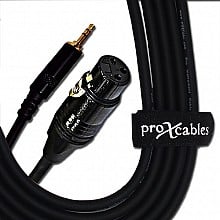ProX XC-MXF05 | 5' 1/8" TRS to XLR-F Cable