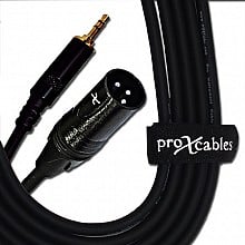 ProX XC-MXM5 | 5' 1/8" TRS to XLR-M Cable