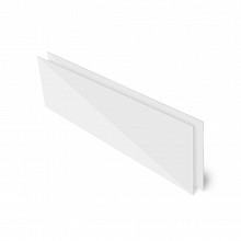ProX XSA-8SX2 | LUMOStage 8 Inch Acrylic Side Panels W-Velcro (Set of 2)