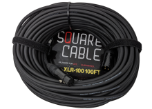 Square Cable XLR-100 | 100ft XLR to XLR Cable