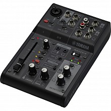 Yamaha AG03MK2 B | Black 3-Channel Mixer