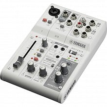Yamaha AG03MK2 W | White 3-Channel Mixer