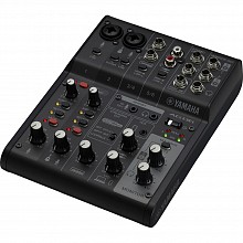 Yamaha AG06MK2 B | Black 6-Channel Mixer